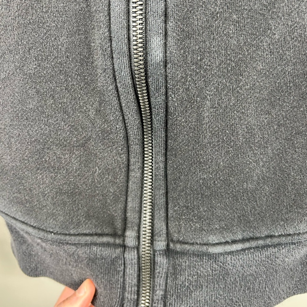 Lululemon Scuba Hoodie Full Zip Black Size 12 Fitted Athletic Jacket - Picture 7 of 12